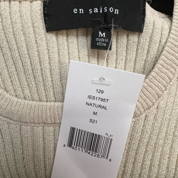 En Saidon Ribbed Tank Top - Picture 5 of 5